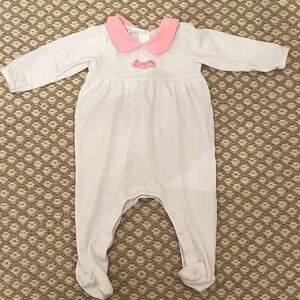 Magnolia Baby Fall/Pumpkin Collared Footie